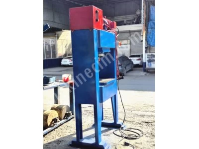 100 Ton Hidrolik Pres Yağı Dahil 0 Revizyon Yapıldı