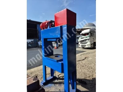 100 Ton Hidrolik Pres Yağı Dahil 0 Revizyon Yapıldı