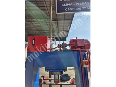 100 Ton Hidrolik Pres Yağı Dahil 0 Revizyon Yapıldı