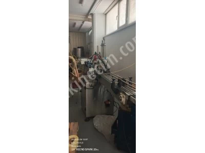 Tam Otomatik Kapak Sıkma Makinası Konvörlü