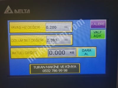 Çimento Dolum Torba Makinesi