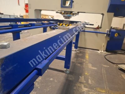 80 Ton H Pres Özel Yapım Geniş Tabla