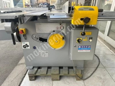 Törk Ac 1500 Sarı Kabuklu Çizerli Yatar Daire Testere Makinası