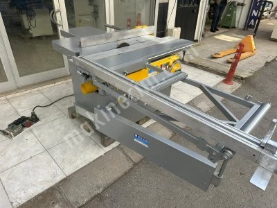 Törk Ac 1500 Sarı Kabuklu Çizerli Yatar Daire Testere Makinası