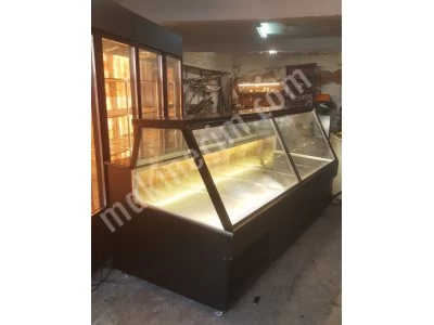 Paslanmaz Çelik Et Vitrini