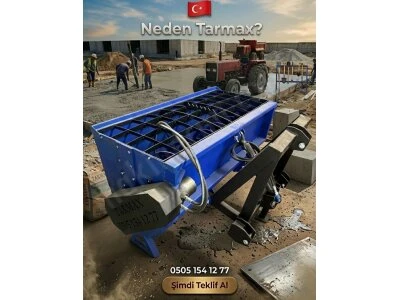 Traktör Arkası Harç Karma Makinası