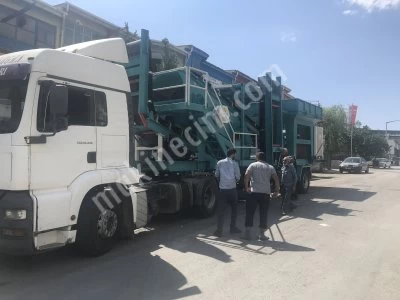 Mobil Taşınabilir 2 Katlı Elek Sistemi (1200X3000 2 Katlı)