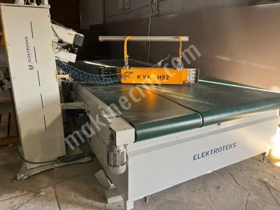 Elektroteks Marka Kyk Hs2 Model Otomatik Yatak Kenar Kapama Makinası