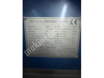 Rubber Barwel Preformer Machine