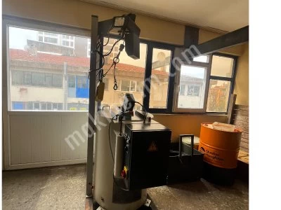 Almanya Üretim Santrifüj Makinesi Vinçli Isıtıcılı