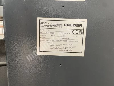 Felder Fb 710 Freze Tezgahı