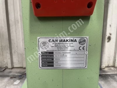 Can Makina Pa 75 3000 Dd Polisaj Makinesi