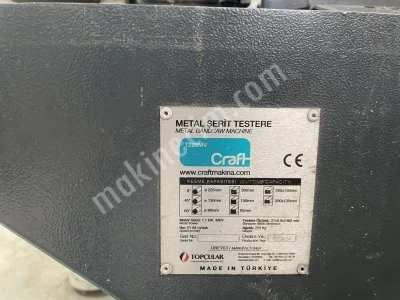 Craft T225Mv Metal Şerit Testere