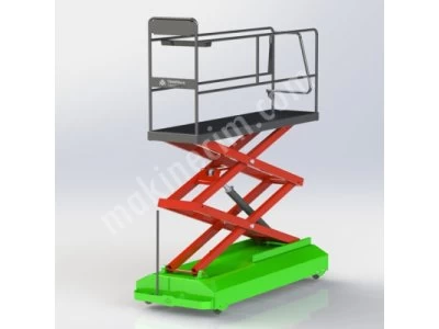 Greenhouse Harvest Trolley, Hydraulic Greenhouse Harvesting and Maintenance Platform