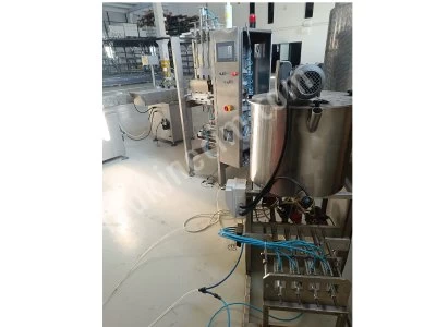 Urgent Sale – Complete Liquid Filling and Packaging Line – Single-Use & Standard Boiler System – Ful
