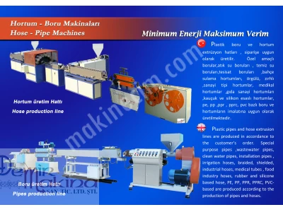 Homojen Yapılı Hortum Makinesi 45’Lik