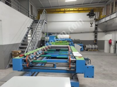 Discontinuous Sandviç Panel Üretim Hattı ( Pres, Rollform, Enjeksiyon, Chiller )