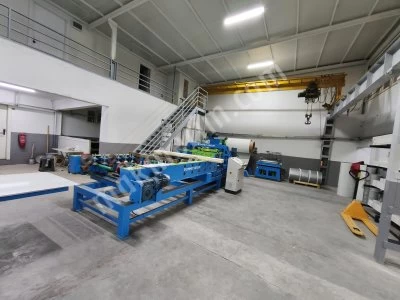 Discontinuous Sandviç Panel Üretim Hattı ( Pres, Rollform, Enjeksiyon, Chiller )