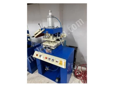 Yaldız Baskı Makinesi Deri Kağıt Karton Varak Baskı Makinesi