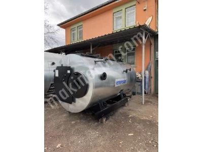 Her Kapasitede Buhar Kazanı ve Kızgın Yağ Kazanı Mevcut