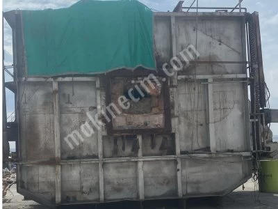 Alüminyum Eritme Reverber Ocağı 22 Ton Kapasiteli.Sıvı Metal Alıyor Devirmeli