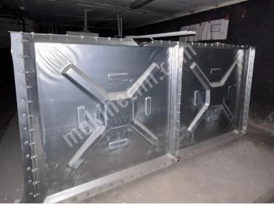 6 Ton (6 M³) Berrak Marka Modüler Su Deposu Paslanmaz + Galvaniz