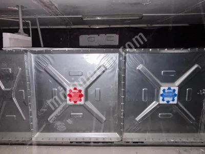 6 Ton (6 M³) Berrak Marka Modüler Su Deposu Paslanmaz + Galvaniz