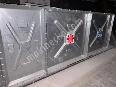 6 Ton (6 M³) Berrak Marka Modüler Su Deposu Paslanmaz + Galvaniz