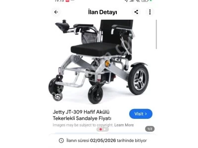 Uzaktan Kumanda İle Kontrol Akülü Sandalye