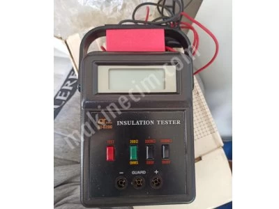 Lutron Dı-6200 Model Dijital Bir İzolasyon Test Cihazı