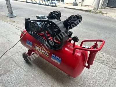Aydın Trafo 130 Lt 8 Bar Kompresör - 380V Sanayi Elektrikli