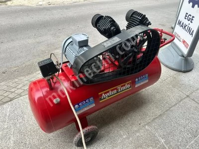 Aydın Trafo 130 Lt 8 Bar Kompresör - 380V Sanayi Elektrikli