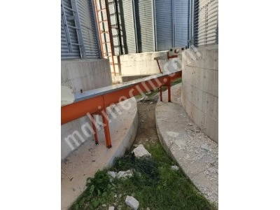 Toplam 9.100 Ton Kapasiteli 7 Adet Tam Takım Çelik Silo