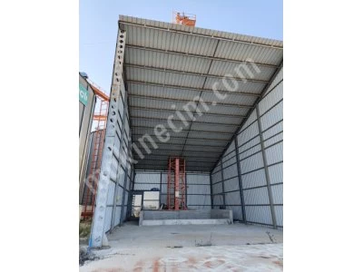 Toplam 9.100 Ton Kapasiteli 7 Adet Tam Takım Çelik Silo