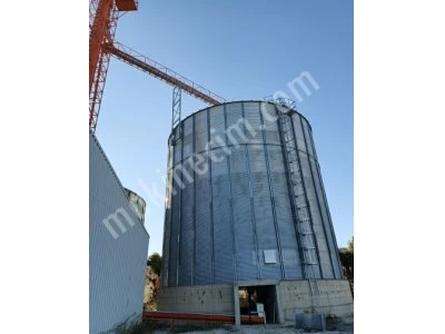 Toplam 9.100 Ton Kapasiteli 7 Adet Tam Takım Çelik Silo