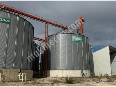 Toplam 9.100 Ton Kapasiteli 7 Adet Tam Takım Çelik Silo