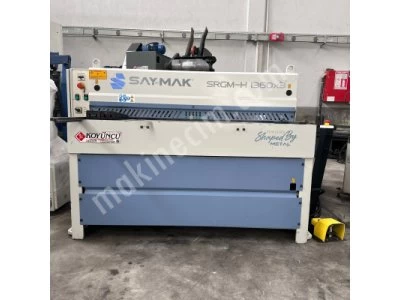 Saymak Marka 1360X3Mm Redüktörlü Giyotin Makas