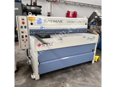 Saymak Marka 1360X3Mm Redüktörlü Giyotin Makas