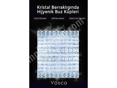 Vosco Tezgahaltı Buz Makinesi 40 Kg/Gün