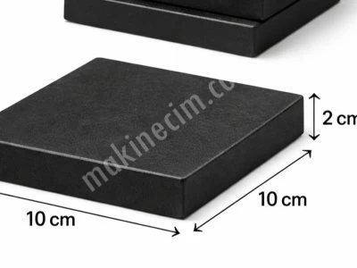 Makina Yükseltici Hdpe Blok 10X10 2Cm