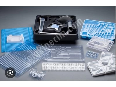 Sıfır Thermoform Makinesi ve 3 Yan Katlama Makineleri