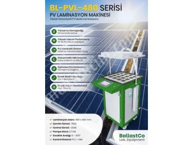 Solar Panel Laminating Machine ( Domestically Manufactured )