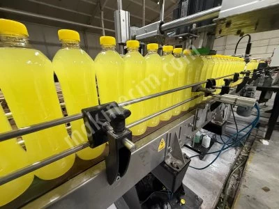8 Nozullu Tam Otomatik Sıvı Dolum Makinesi