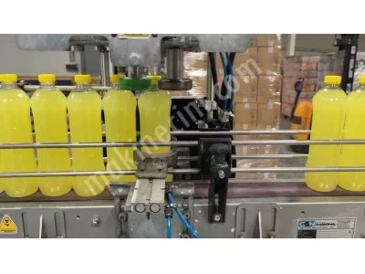 8 Nozullu Tam Otomatik Sıvı Dolum Makinesi