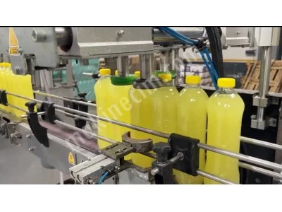 8 Nozullu Tam Otomatik Sıvı Dolum Makinesi