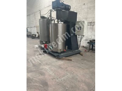 400 Kg Bilyalı Mikser (Wiener) ve 1 Tonluk Karıştırmalı Stok Tankı