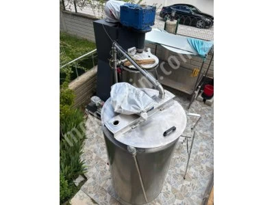 400 Kg Bilyalı Mikser (Wiener) ve 1 Tonluk Karıştırmalı Stok Tankı