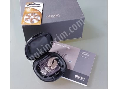 Oticon Minirite T More 2 İşitme Cihazı İlk Sahibinden, Yeni Modelini Aldığım İçin Satılıktır.2 Adet