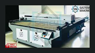 Petek Tablalı 150Watt Lazer Kesim Makinesi
