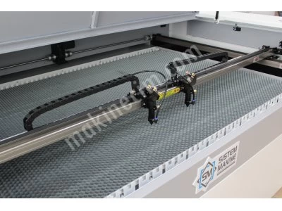 Pleksi Lazer Kesim Makinesi 150Watt 1000X1700Mm Çift Kafa